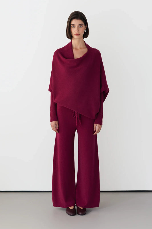 Top asymétrique en maille – Bordeaux
