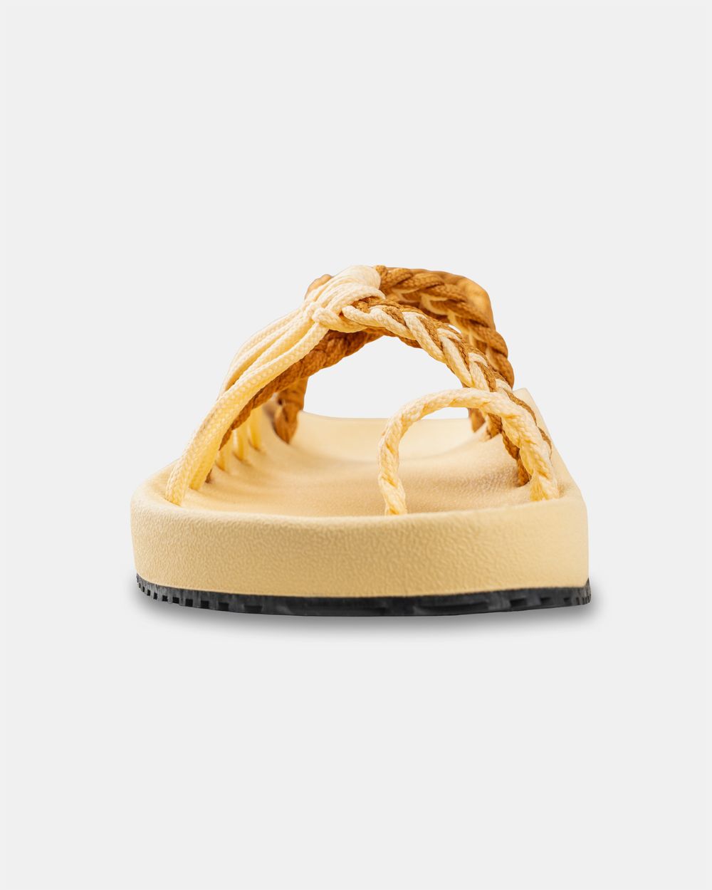 Sandales Élévation – Jaune pastel