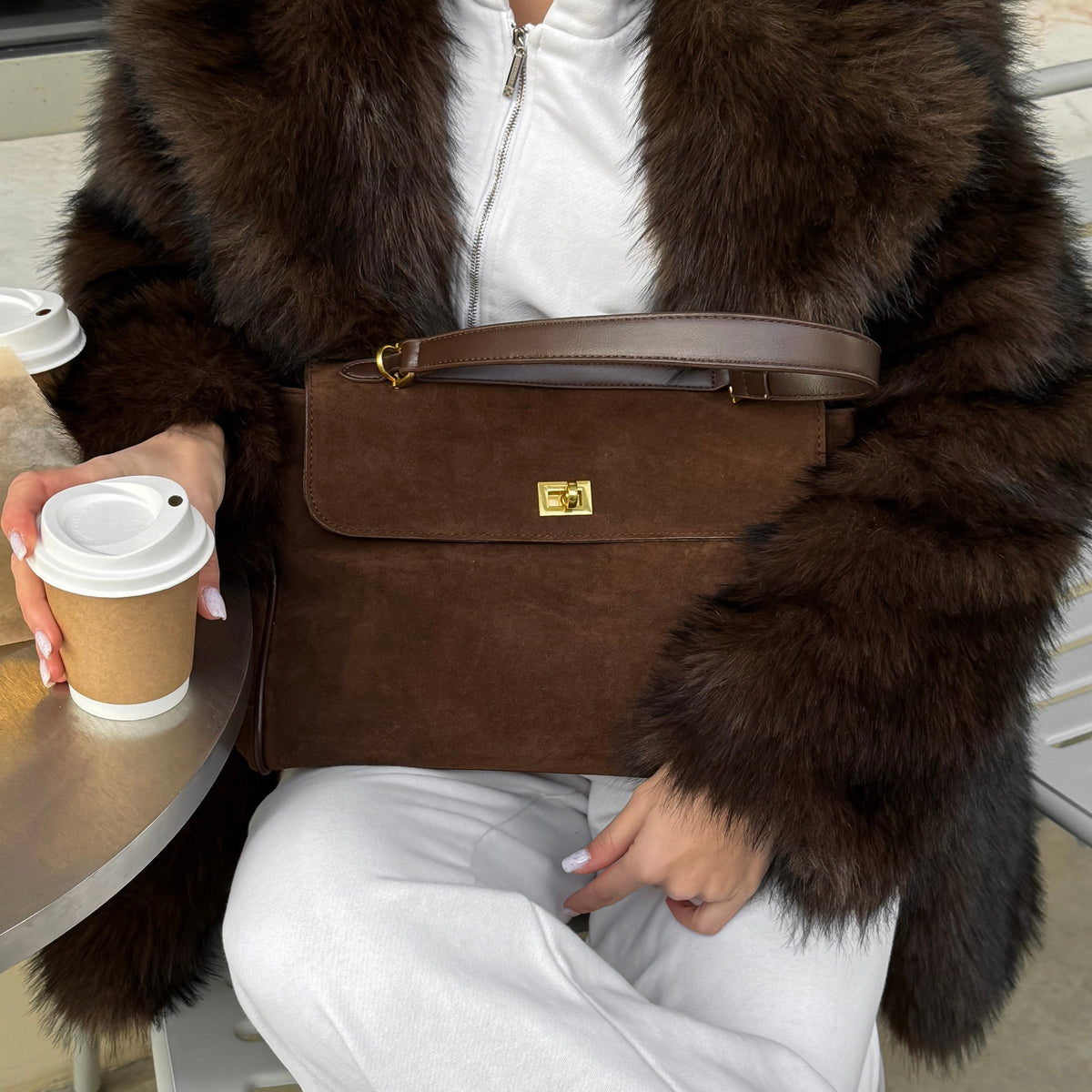 Sac Ciara Suède