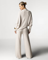 Pantalon fluide en maille