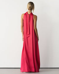 Robe Ruby en satin dos-nu 2