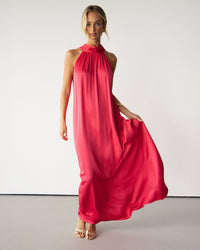 Robe Ruby en satin dos-nu 3