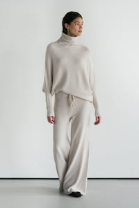 Pantalon fluide en maille