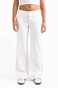 Pantalon en lin Mabel