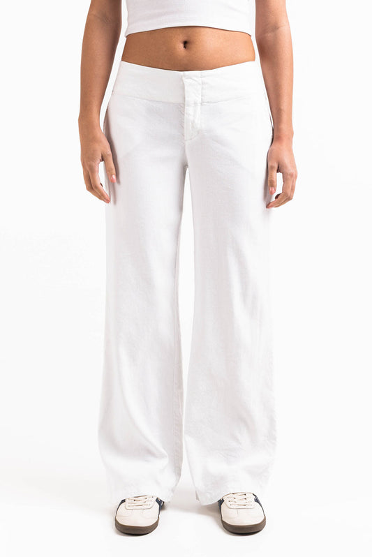 Pantalon en lin Mabel