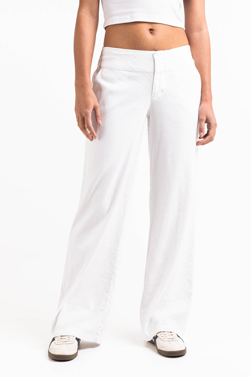 Pantalon en lin Mabel