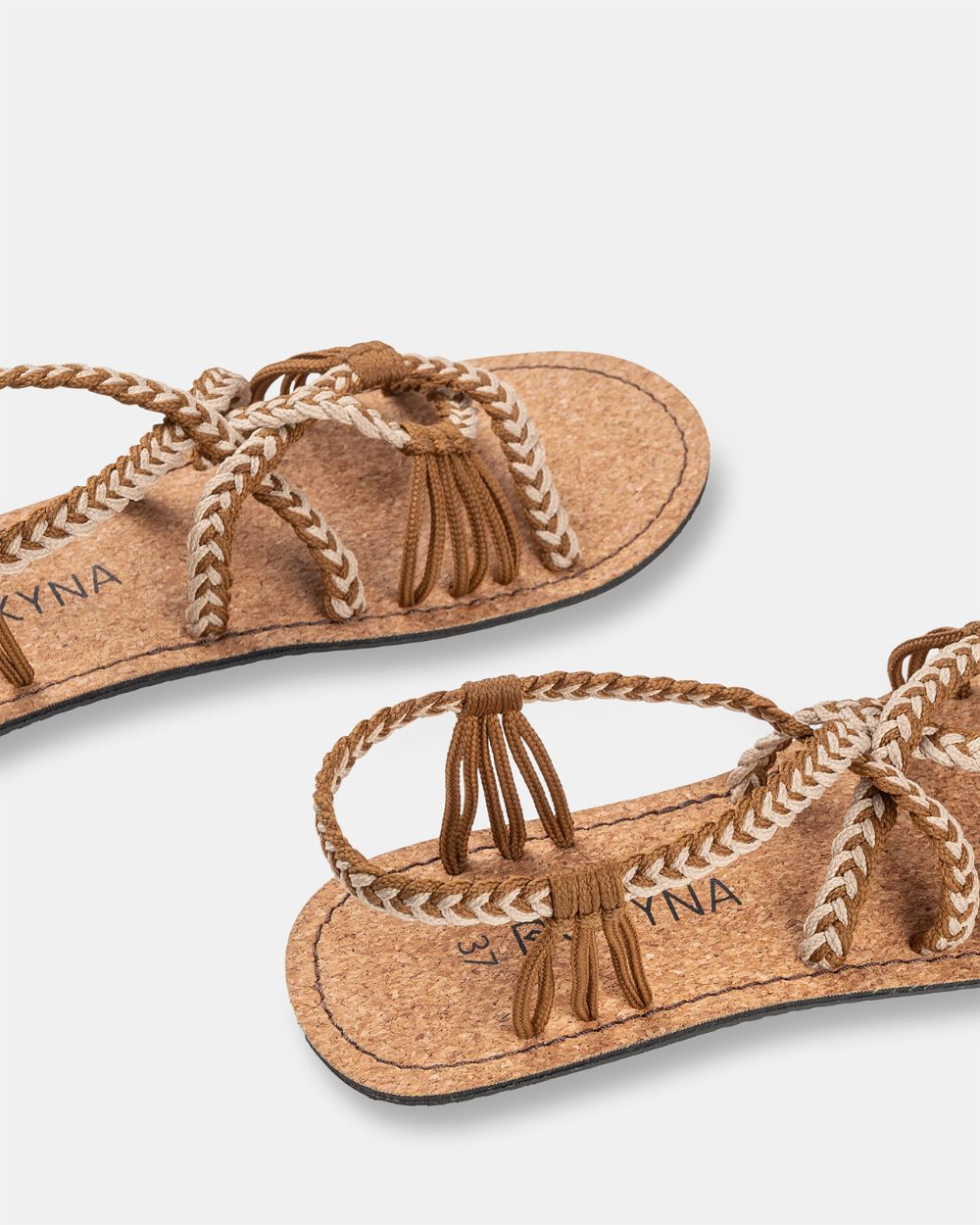Sandales Touch Barefoot – Café