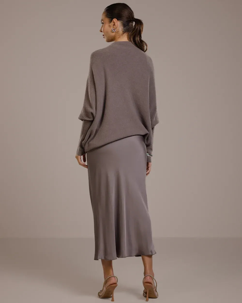 Top asymétrique en maille – Vison