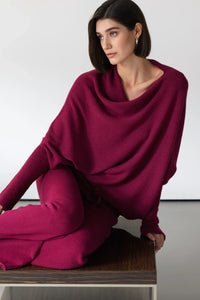 Top asymétrique en maille – Bordeaux