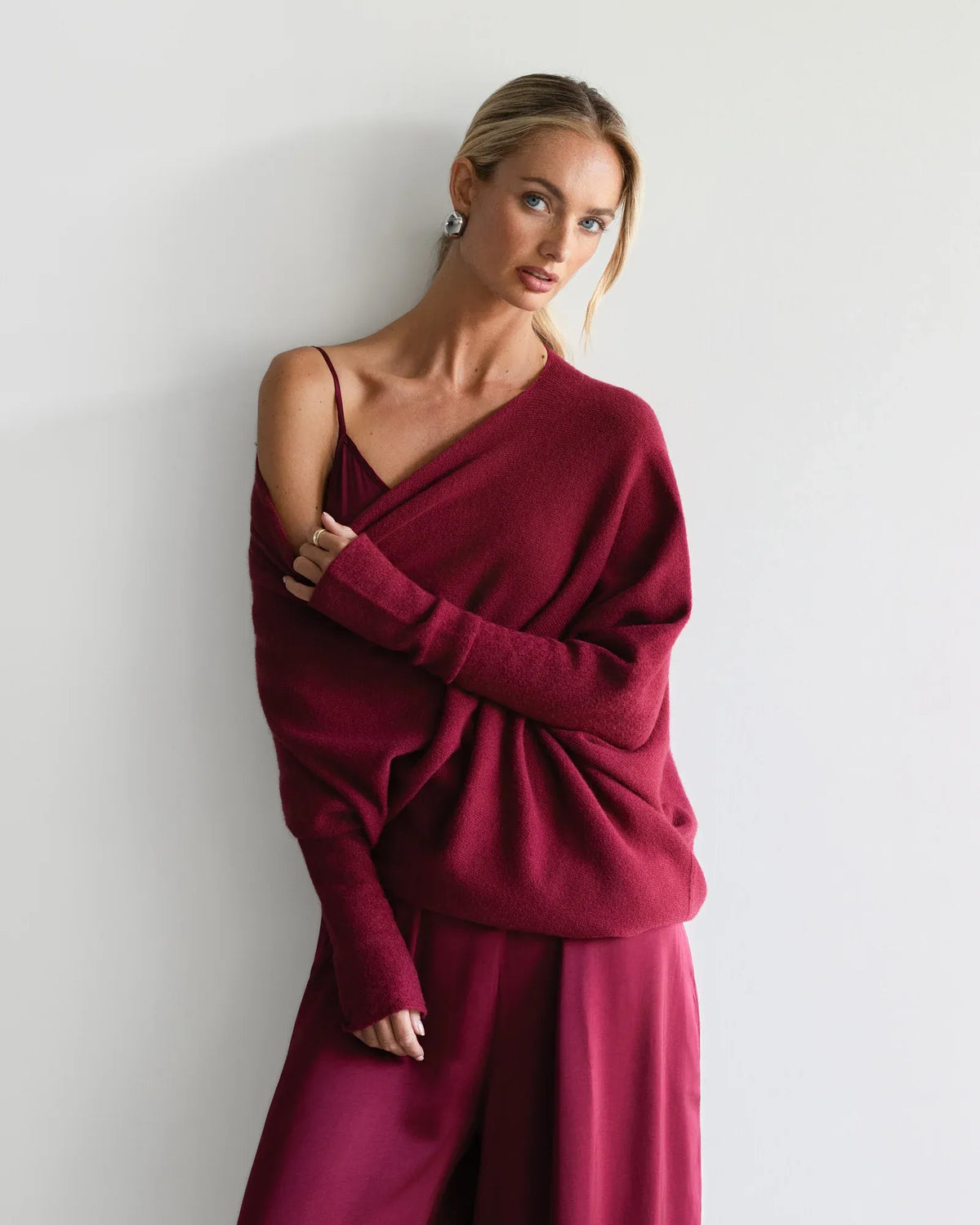 Top asymétrique en maille – Bordeaux