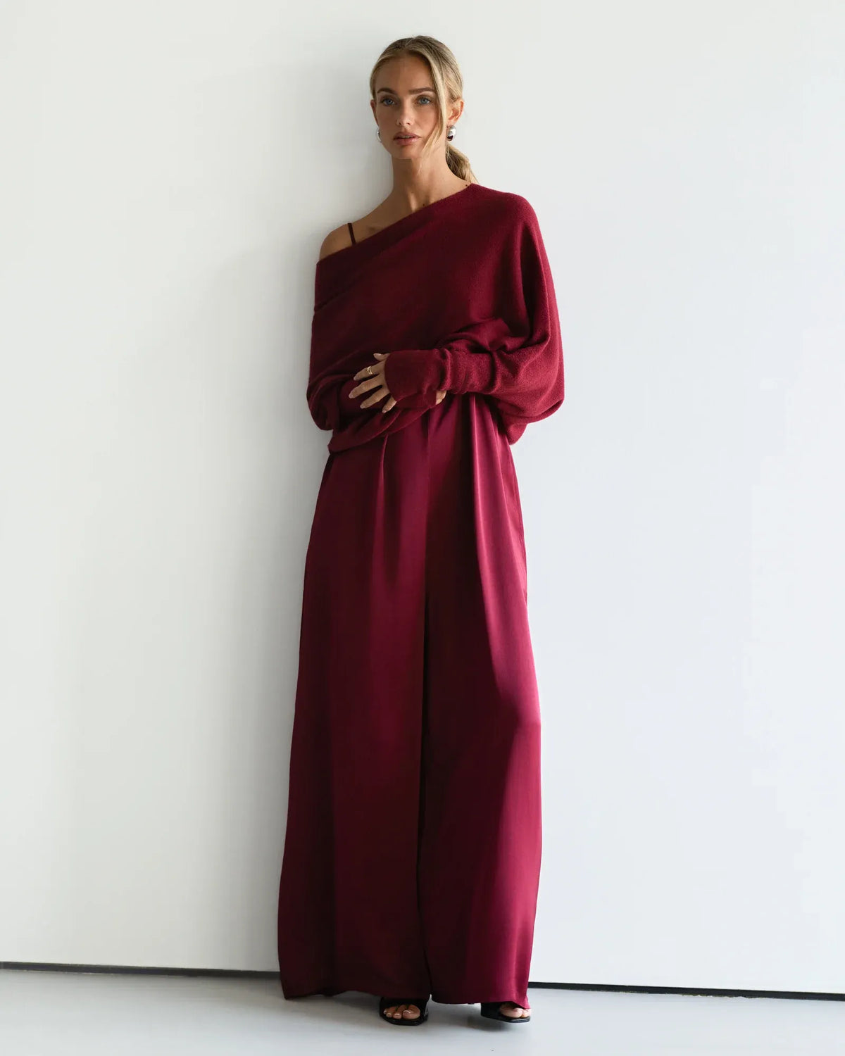 Top asymétrique en maille – Bordeaux